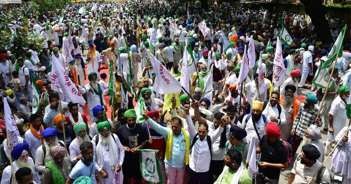 Jaipur: SKM stages march over demand for minimum support price